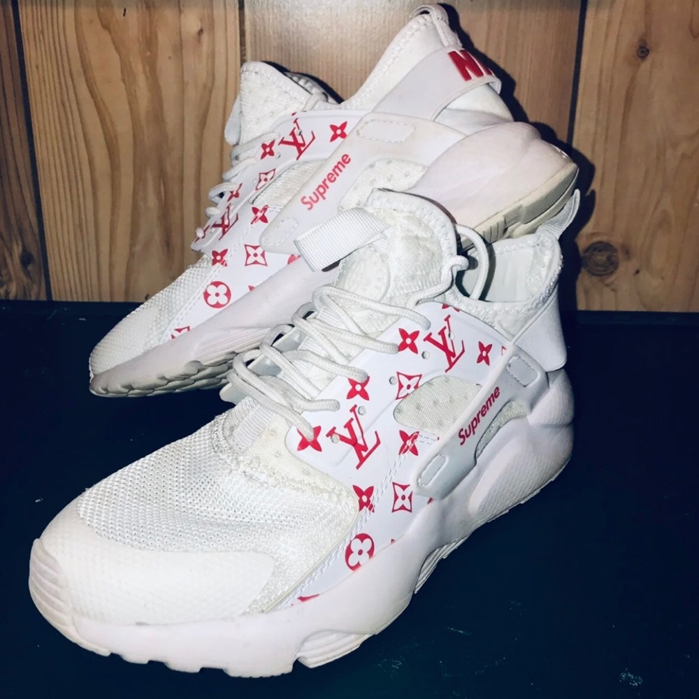 Louis Vuitton huaraches sneakers Supreme nike
